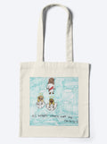"His Angels Watch Over Me" Tote Bag